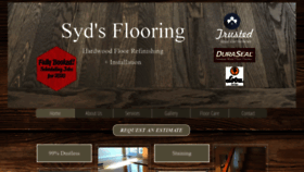 What Sydsflooring.com website looked like in 2019 (4 years ago)