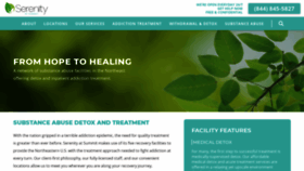 What Summitdetoxtreatment.com website looked like in 2019 (4 years ago)