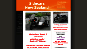What Sidecarsnz.com website looked like in 2019 (4 years ago)