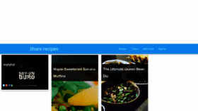 What Sharerecipe.net website looked like in 2019 (4 years ago)