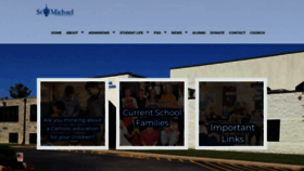What School-stmichaelsgrfld.org website looked like in 2019 (4 years ago)