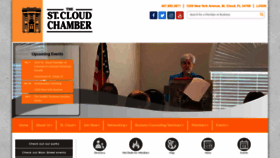 What Stcloudflchamber.com website looked like in 2019 (4 years ago)