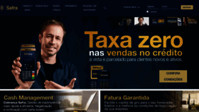 What Safraempresas.com.br website looked like in 2019 (4 years ago)