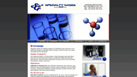 What Specialty-gases.com website looked like in 2019 (4 years ago)