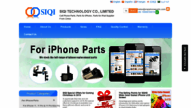 What Siqiphoneparts.com website looked like in 2019 (4 years ago)