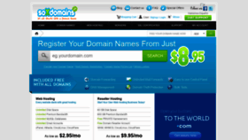 What Soxdomains.com website looked like in 2019 (4 years ago)