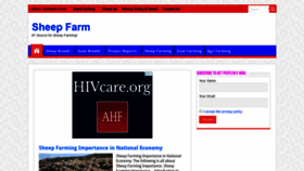 What Sheepfarm.in website looked like in 2019 (6 years ago)
