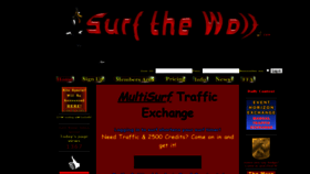 What Surfthewolf.com website looked like in 2019 (4 years ago)