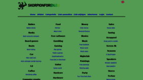What Skorpionforen.eu website looked like in 2019 (4 years ago)