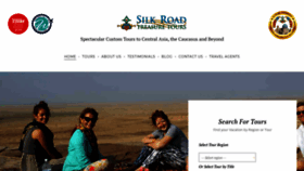 What Silkroadtreasuretours.com website looked like in 2019 (4 years ago)
