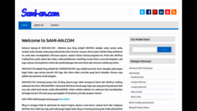 What Sami-an.com website looked like in 2019 (4 years ago)