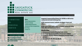 What Saugatuckcommercial.com website looked like in 2019 (4 years ago)