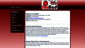 What Sunrad.com website looked like in 2019 (4 years ago)