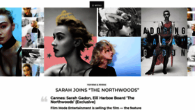 What Sarahgadon.com website looked like in 2019 (4 years ago)