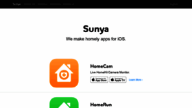 What Sunya.co.nz website looked like in 2019 (4 years ago)