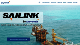 What Skyreach.id website looked like in 2019 (4 years ago)