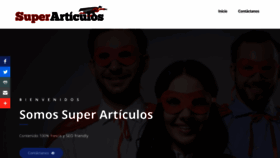 What Superarticulos.com website looked like in 2019 (4 years ago)