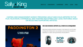 What Sallykingcasting.com website looked like in 2019 (4 years ago)