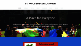 What Stpaulsfaithformation.org website looked like in 2019 (4 years ago)