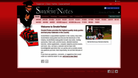 What Smokinnotes.com website looked like in 2019 (4 years ago)