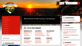 What Scottcounty.com website looked like in 2019 (4 years ago)