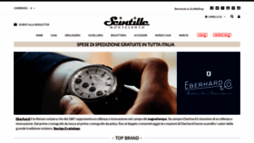 What Scintilleshop.com website looked like in 2019 (4 years ago)