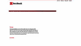 What Seabank.com.vn website looked like in 2019 (4 years ago)