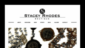 What Staceyrhodesboutique.com website looked like in 2019 (4 years ago)