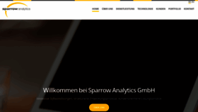 What Sparrow-analytics.de website looked like in 2019 (4 years ago)
