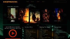 What Solar-movies.com website looked like in 2019 (4 years ago)