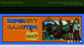What Supercitygametips.com website looked like in 2019 (4 years ago)
