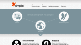 What Simplic.de website looked like in 2019 (4 years ago)