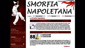 What Smorfianapoletana.net website looked like in 2019 (4 years ago)