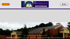 What Springfieldmissionary.org website looked like in 2019 (4 years ago)
