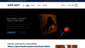What Slippnott.com website looked like in 2019 (4 years ago)
