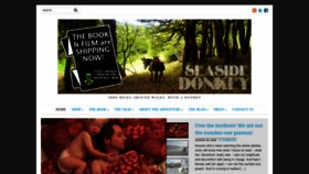 What Seasidedonkey.co.uk website looked like in 2019 (4 years ago)