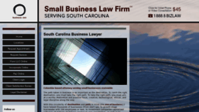 What Smallbusinesslawfirm.com website looked like in 2019 (4 years ago)