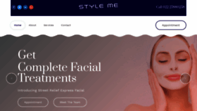 What Styleme.co.in website looked like in 2019 (4 years ago)