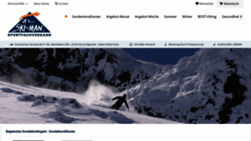 What Ski-man.de website looked like in 2019 (4 years ago)