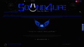 What Sound4life.net website looked like in 2019 (4 years ago)