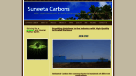 What Suneetacarbons.com website looked like in 2019 (4 years ago)