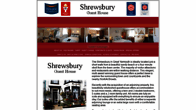 What Shrewsburyguesthouse.co.uk website looked like in 2019 (4 years ago)
