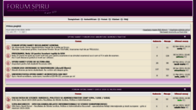 What Spiruharetforum.ro website looked like in 2019 (4 years ago)