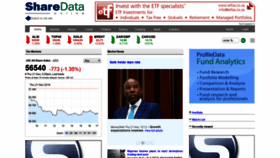 What Sharedata.co.za website looked like in 2019 (4 years ago)