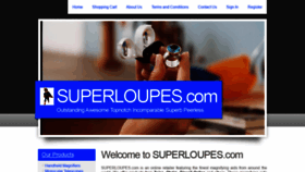 What Superloupes.com website looked like in 2019 (4 years ago)