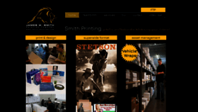 What Smith-printing.com website looked like in 2019 (4 years ago)