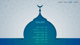 What Salah.com website looked like in 2019 (4 years ago)