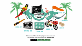 What Savannahbuffett.com website looked like in 2019 (4 years ago)