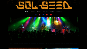 What Solseedmusic.com website looked like in 2019 (4 years ago)