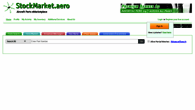 What Stockmarket.aero website looked like in 2019 (4 years ago)